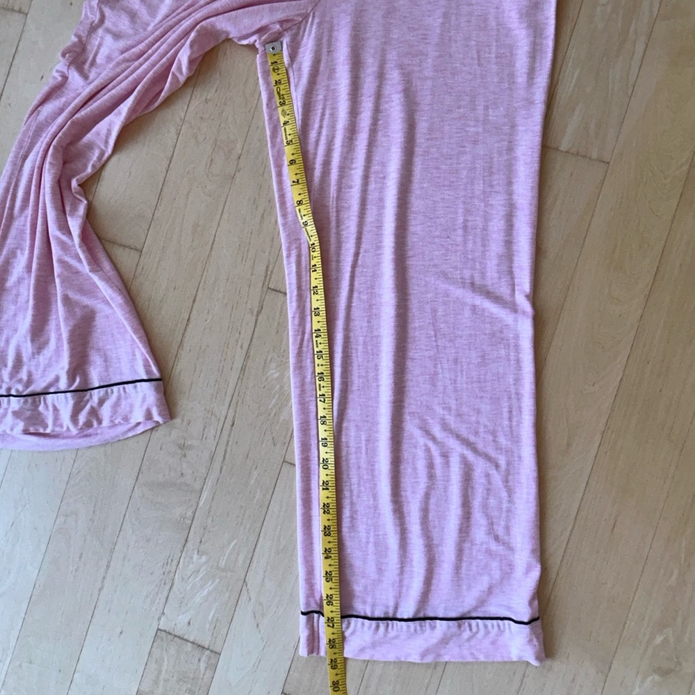 Victoria’s Secret Women's SoSoft Modal Long Pajama Set Angel Pink Size Large - Picture 11 of 16